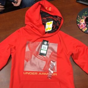 Brand new under armour hoodie for boys large